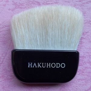 Hakuhodo Fan Brush Mini Angled & Round [HA1593]